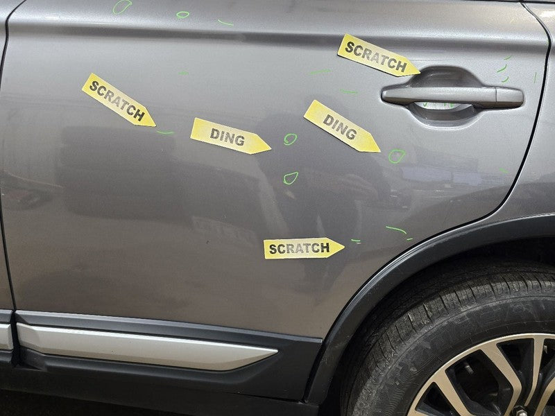 Driver Left Rear Side Door Fits 14-20 OUTLANDER 625378