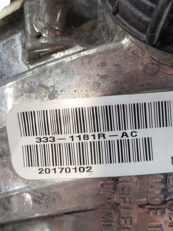 Passenger Headlight VIN W 6th Digit Jk Body Halogen Fits 07-18 WRANGLE