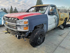 Passenger Headlight Chrome Bezel Fits 15-19 SILVERADO 2500 PICKUP 2774