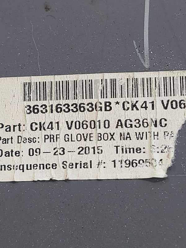 TRANSIT25 2016 Glove Box 673950