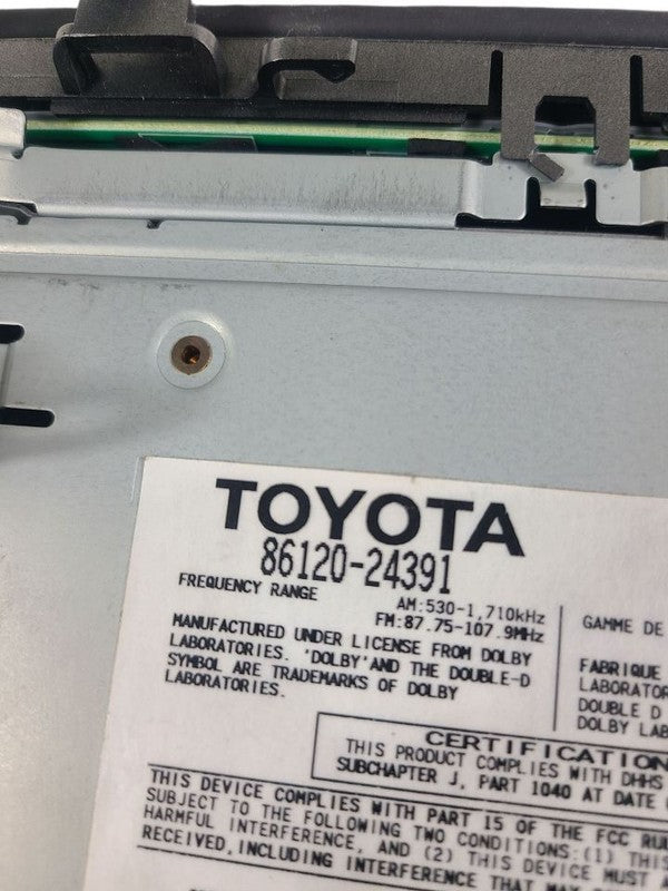 Audio Equipment Radio Receiver Fits 03-05 LEXUS SC430 651090