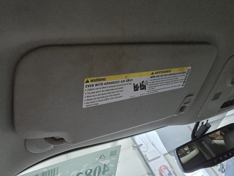 Driver Sun Visor VIN J 11th Digit Limited Illuminated Fits 07-17 ACADI