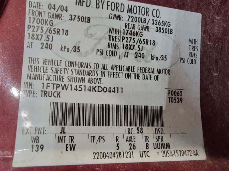 Driver Exhaust Manifold 8-330 5.4L 3V Fits 05-14 EXPEDITION 534966