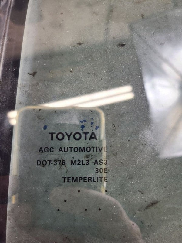 Passenger Right Rear Door Vent Glass Fits 08-13 HIGHLANDER 603130