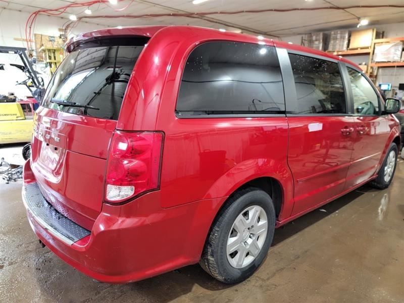 Driver Side View Mirror Power Moulded In Black Fits 11-20 CARAVAN 5588