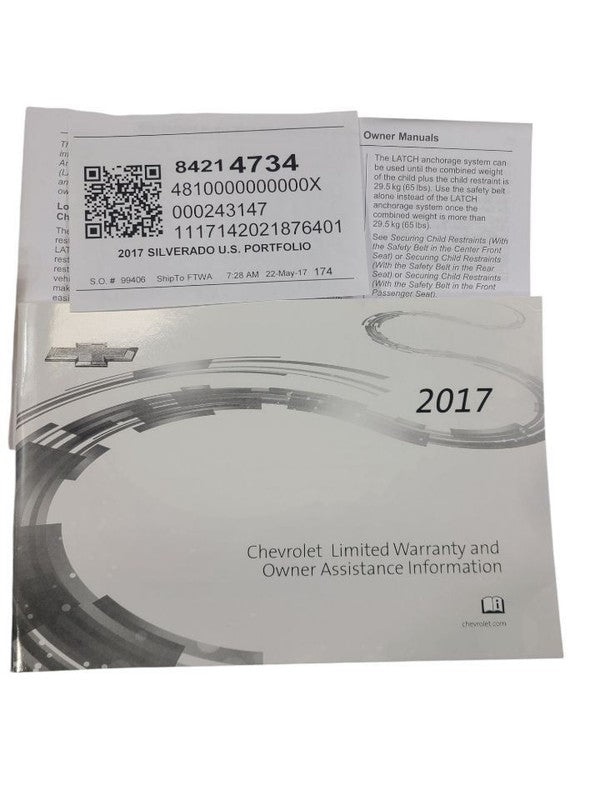 SILVRDO15 2017 Owners Manual 616316
