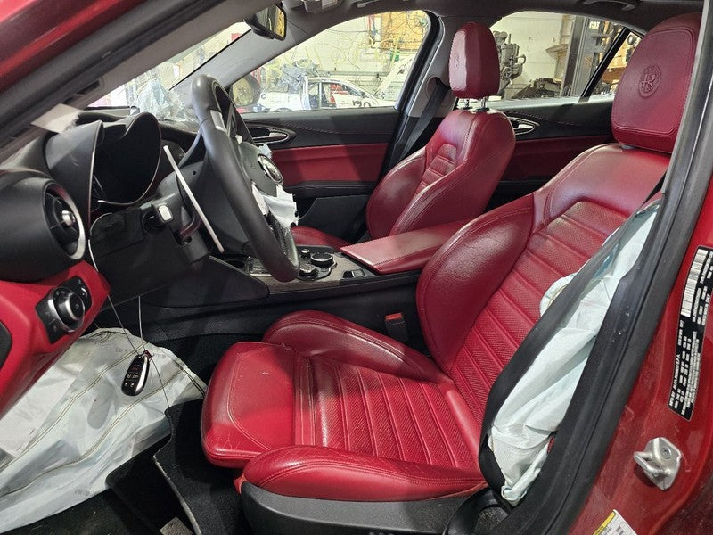 Passenger Front Seat Bucket  Power Leather Fits 17 GIULIA 644421