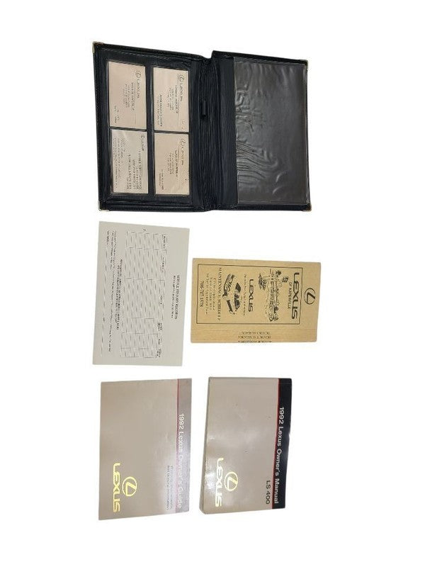 LS400     1992 Owners Manual 630334