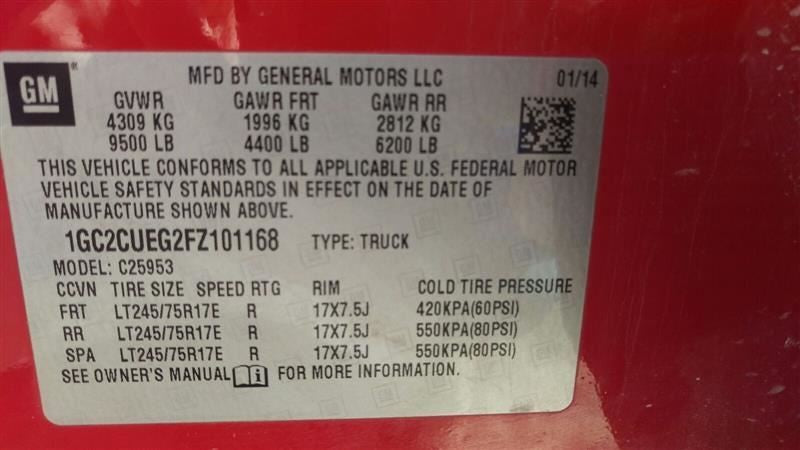 SILVRDO25 2015 Center Cap (Wheel) 193167