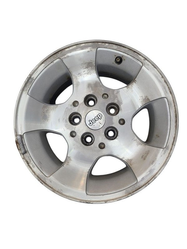 Wheel 15x8 Aluminum Machined Finish Fits 00-03 WRANGLER 680091