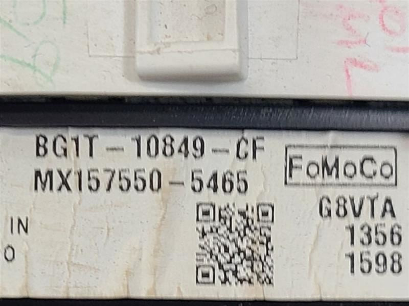 Speedometer Cluster MPH Fits 11-12 TAURUS 597494 BG1T10849CF