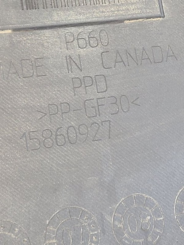 SILV35NEW 2007 Radiator Shroud 669440