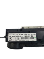 Temperature Control 164 Type GL550 Front Fits 07-08 MERCEDES GL-CLASS 