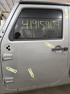 Driver Front Door VIN W 6th Digit Jk Body Full Door Fits 11-18 WRANGLE