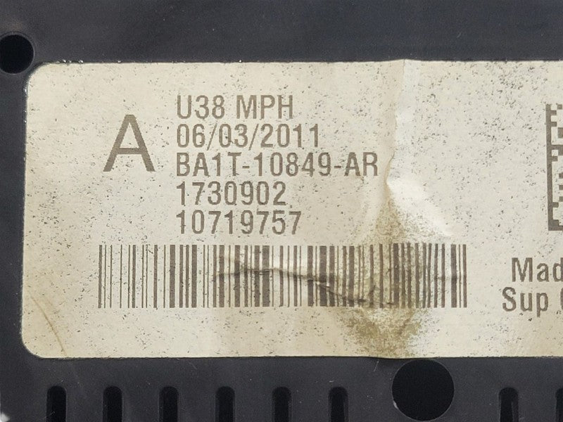 Speedometer Cluster MPH ID BA1T-10849-AR Fits 11 MKX 667177