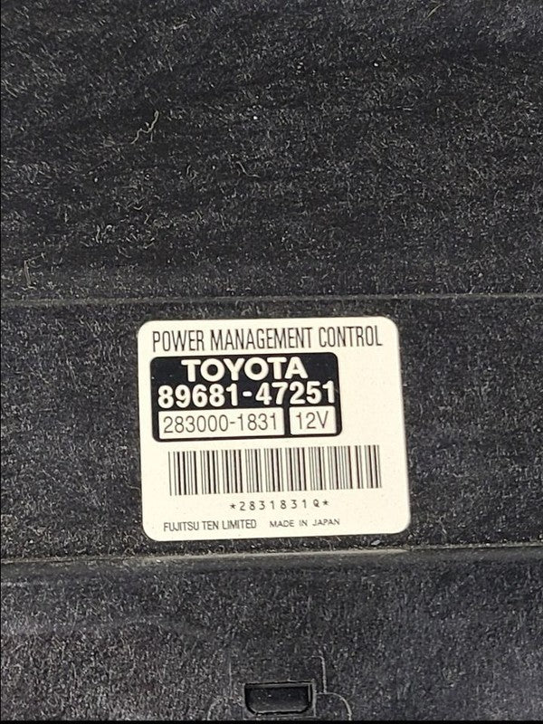Chassis ECM Computer Power Supply Prius Fits 14-15 PRIUS 651098 896814
