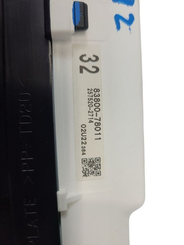 Speedometer MPH Without Sport Package Fits 15-17 LEXUS NX200T 602155