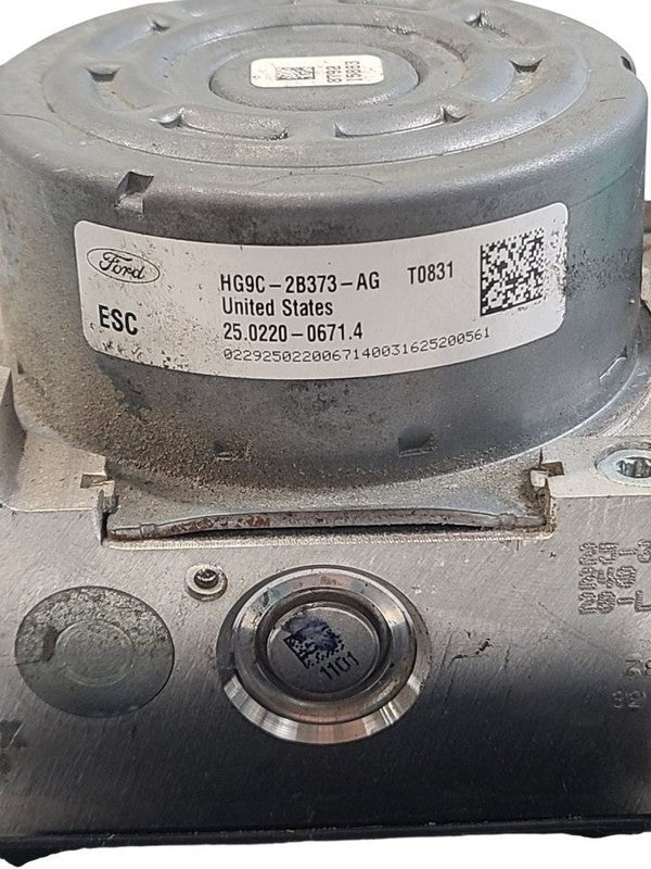 Anti-Lock Brake Part Assembly VIN 9 8th Digit Turbo Fits 17-18 FUSION 