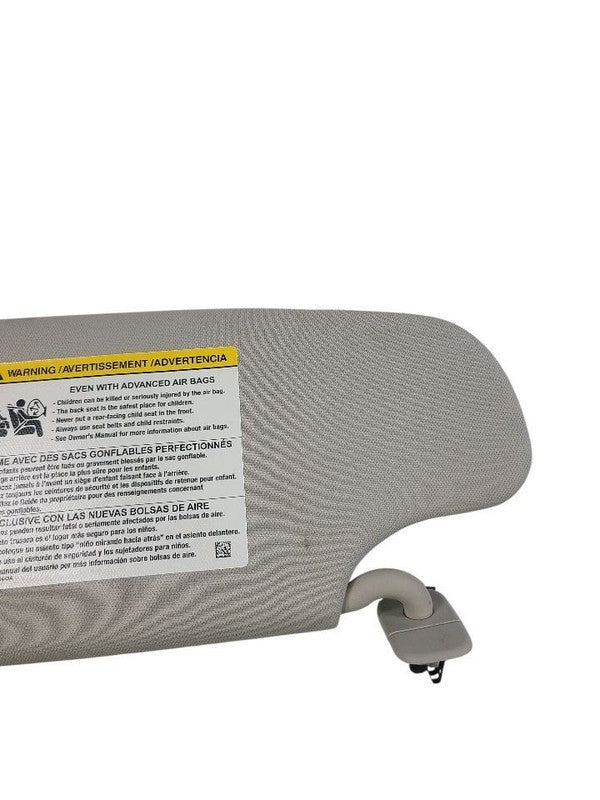 Passenger Sun Visor Illuminated Without Sunroof Fits 15-16 FUSION 6518