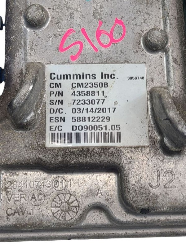 Engine ECM Electronic Control Module 6.7L Fits 16-17 DODGE 2500 640051