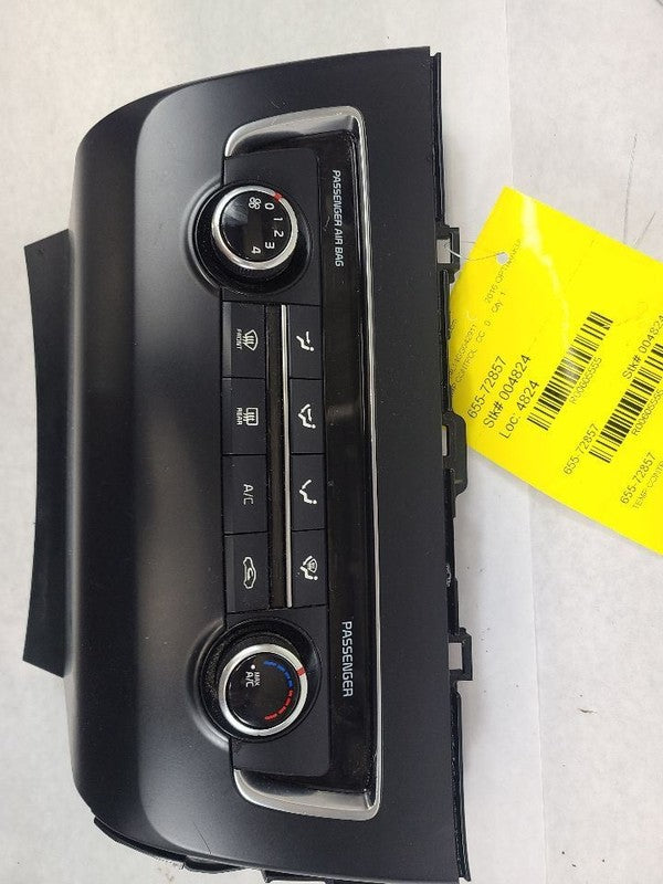 Temperature Control Manual Temperature Control Fits 16-18 OPTIMA 60555