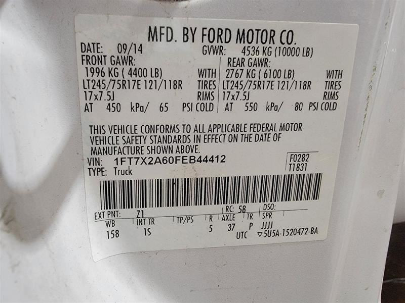 F250SD    2015 Owners Manual 408804