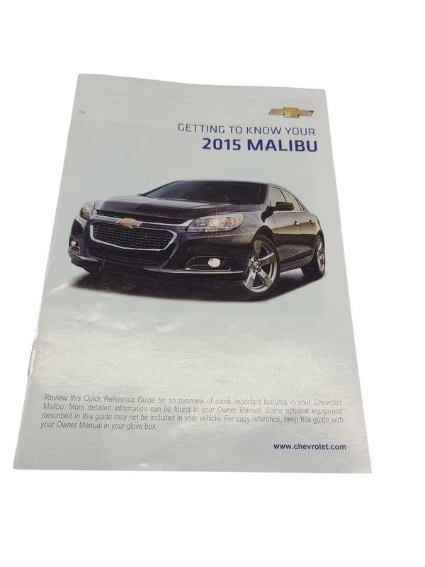 MALIBU    2015 Owners Manual 610038