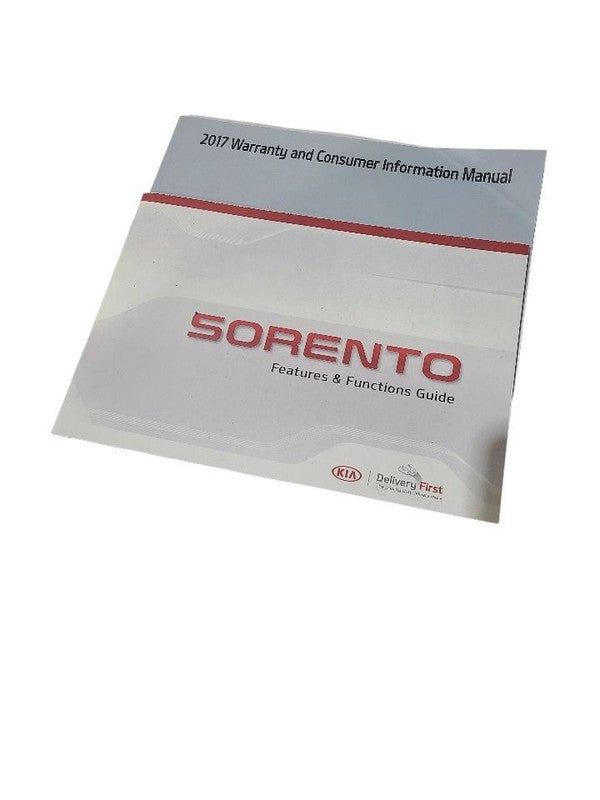 SORENTO   2017 Owners Manual 653396