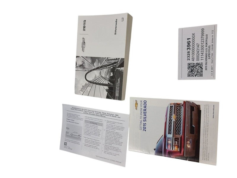 SILVRDO15 2015 Owners Manual 641476