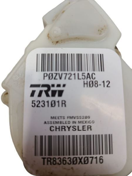 TOWN COUN 2011 Seat Belt Rear 586814