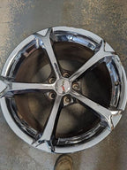 Wheel 19x10 Rear 5 Spoke Chrome Opt QX3 Fits 11-13 CORVETTE 583321