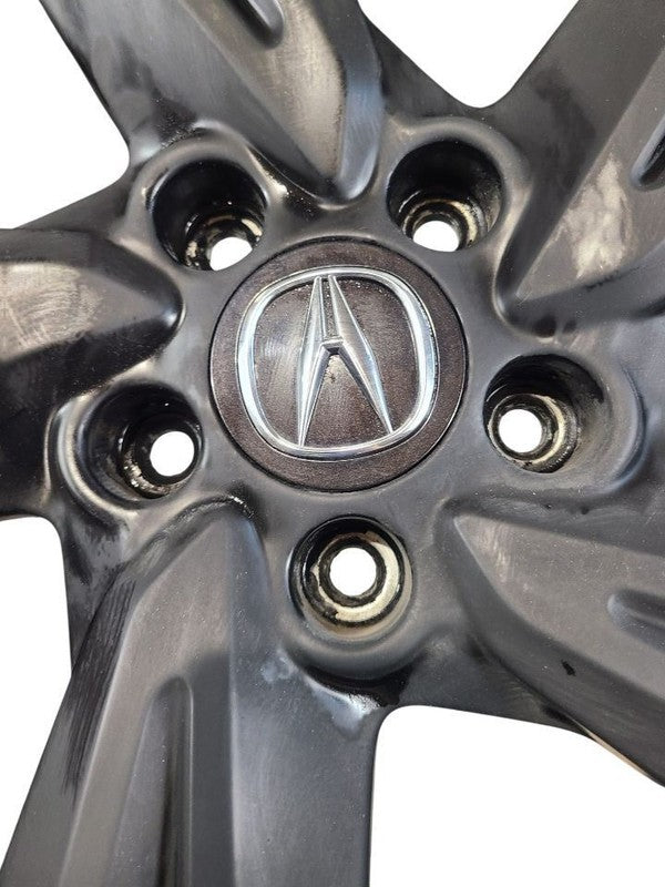 Wheel 19x8 Alloy 5 Twisted Spoke Painted Black Fits 23-26 INTEGRA 6713