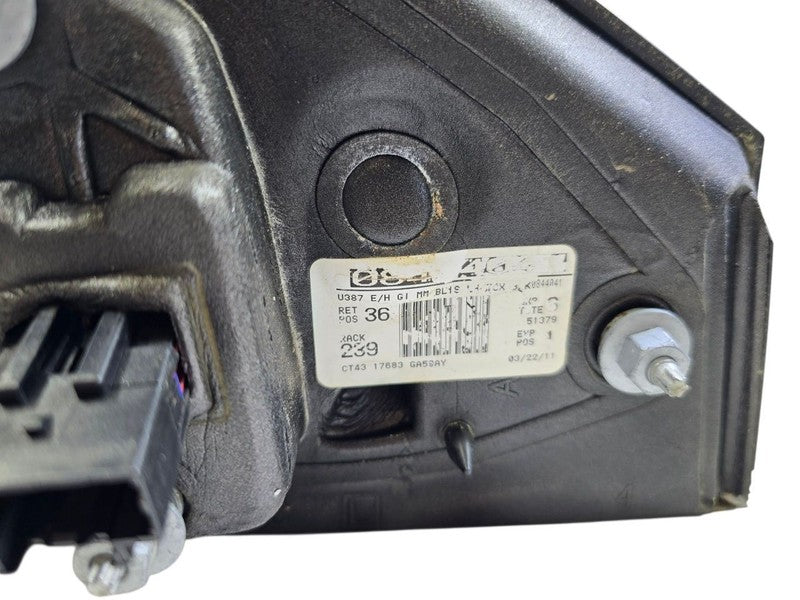 Driver Side View Mirror Power Body Color Cap Heated Fits 11-12 EDGE 64