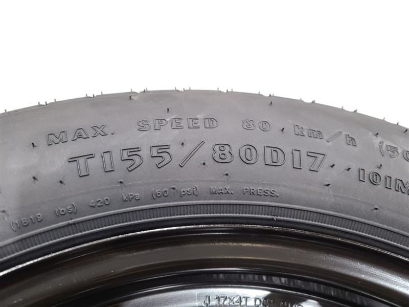 Wheel 17x4 Steel Compact Spare Fits 20-25 LEGACY 608542