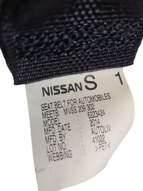 SENTRA    2014 Seat Belt Rear 606467