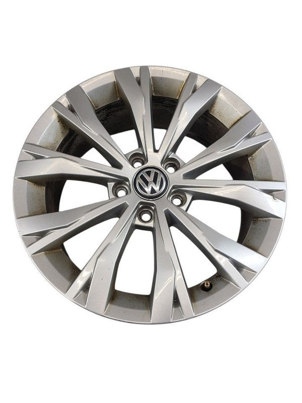 Wheel 17x7 Alloy 10 Spoke Silver Fits 18-20 TIGUAN 659964