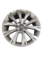 Wheel 17x7 Alloy 10 Spoke Silver Fits 18-20 TIGUAN 659964