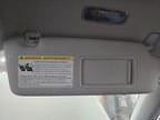 Passenger Sun Visor VIN Fp 7th And 8th Digit Fits 15-17 AUDI Q5 636592