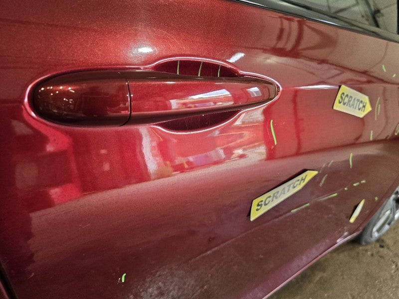 Passenger Front Door Electric Sedan Acoustic Glass Fits 15-17 200 6447