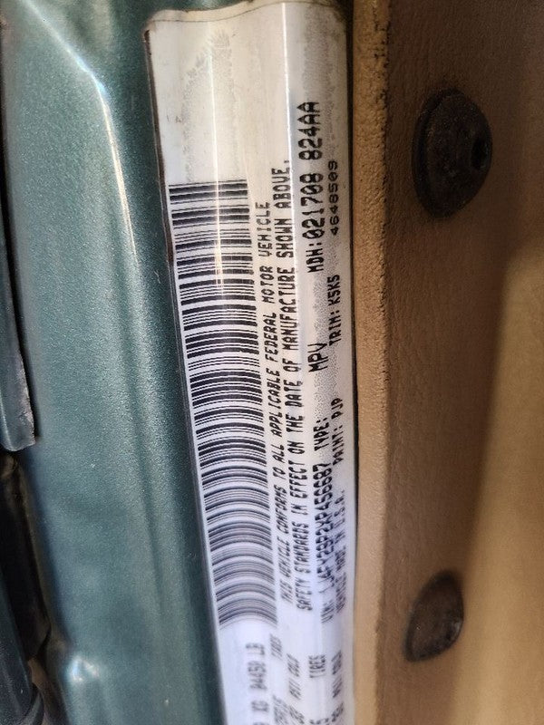 WRANGLER  1999 Wash Reservoir 672831