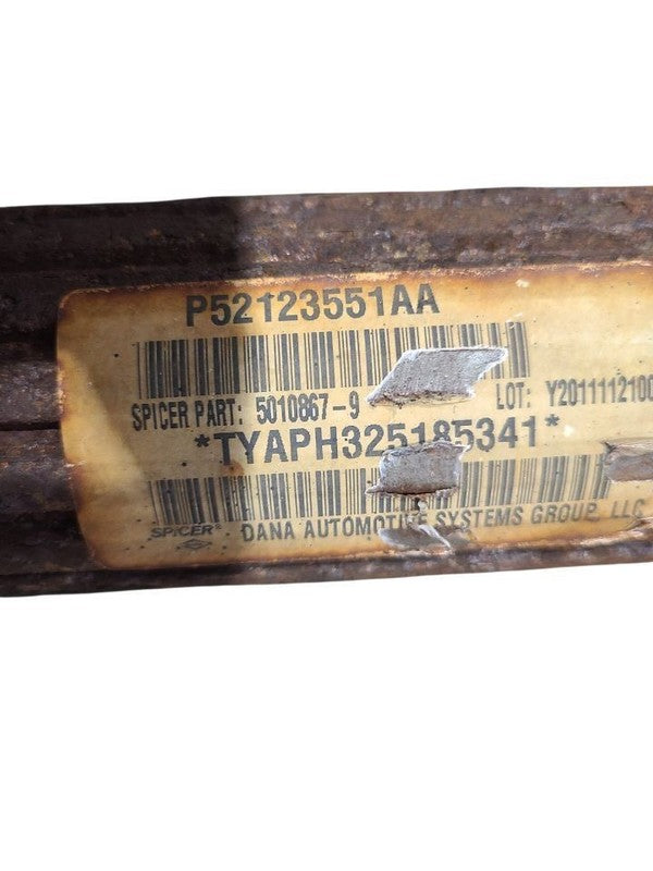 Front Drive Shaft VIN W 6th Digit Jk Body Dana 30 Fits 12-18 WRANGLER 