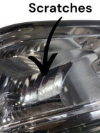 Passenger Headlight Halogen Chrome Bezel Fits 19-24 DODGE 2500 PICKUP 
