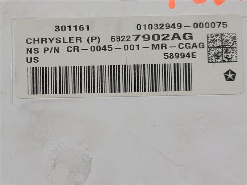 Speedometer MPH 7.0" Screen Fits 17 PACIFICA 605736