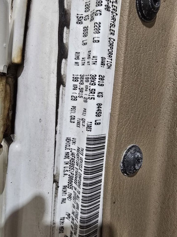 WRANGLER  2001 Cruise Speed Regulator 613485