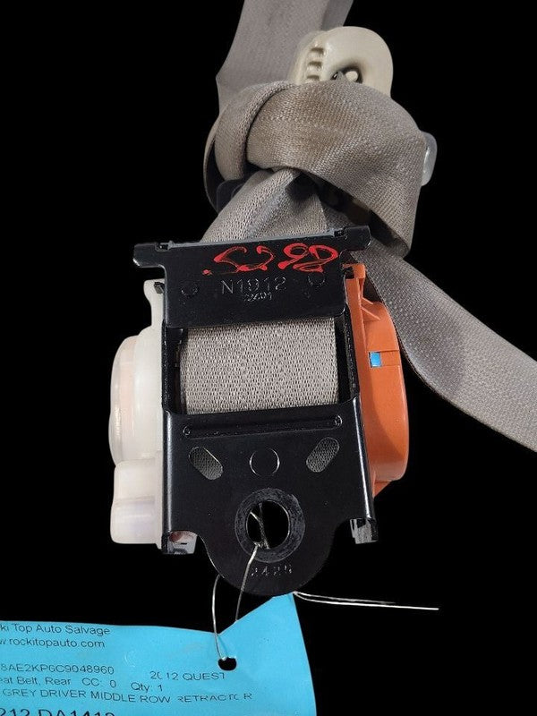 QUEST     2012 Seat Belt Rear 652016