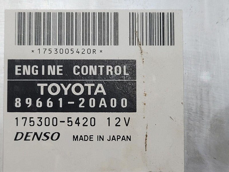 Engine ECM Electronic Control Module GT 1ZZFE Engine Fits 03-05 CELICA