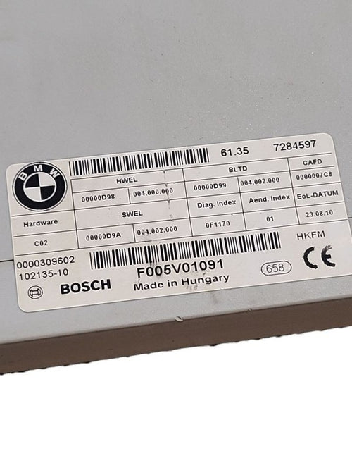 Chassis ECM Body Control BCM Fits 10-17 BMW 535i GT 635725