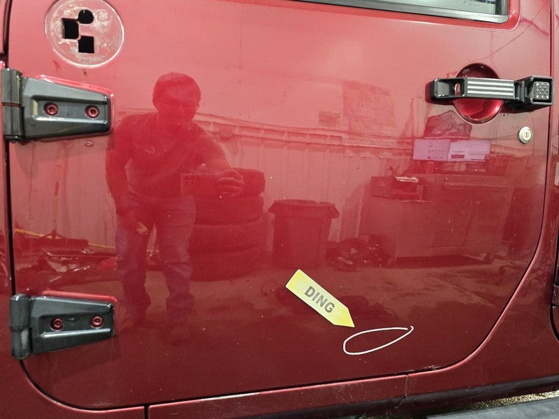 Driver Front Door VIN W 6th Digit Jk Body Full Door Fits 11-18 WRANGLE