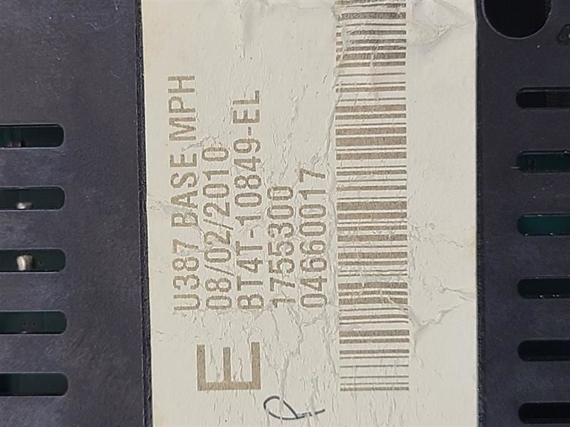 Speedometer Cluster MPH ID BT4T-10849-EL Fits 11 EDGE 559308