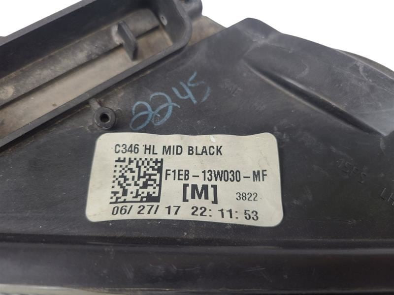 Driver Headlight Halogen Black Headlamp Bezel SE Fits 15-18 FOCUS 6009